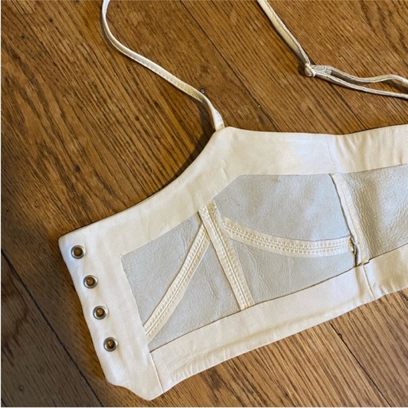 Free People Harness Belt Free People White Corset White Belt White Harness - Picture 4 of 10